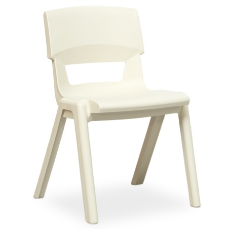 Silla Confidente Oficina Blanca 4 patas MM1411 Montiel - OUTLET