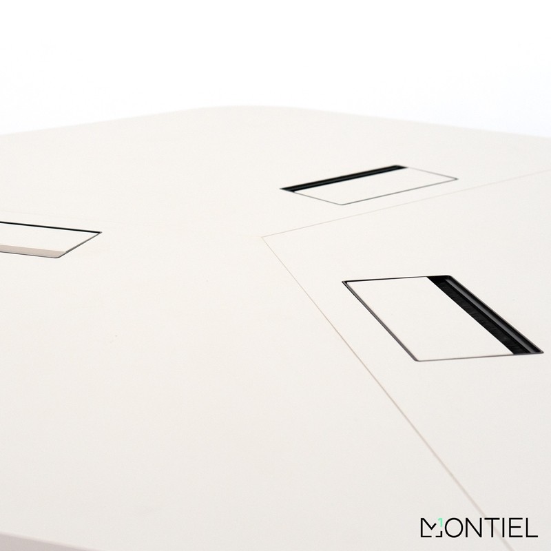 Multipuesto Oficina Patas Madera Vira de Dynamobel