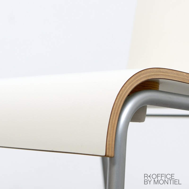 Silla Blanca para Salas de Espera de Billiani - Montiel