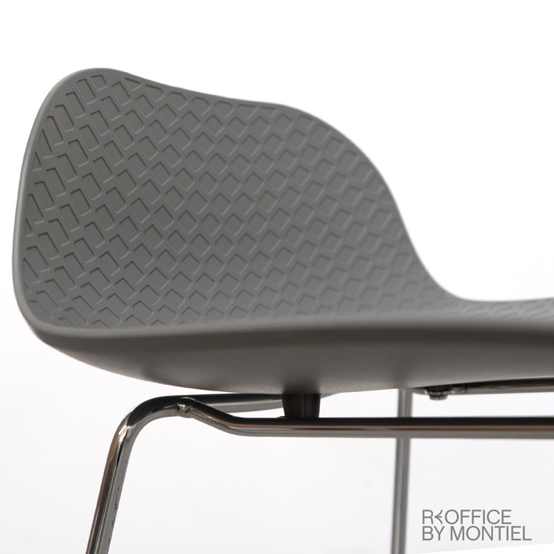 Taburete Nut Gris para Mesas Altas de Mobel Línea - Montiel