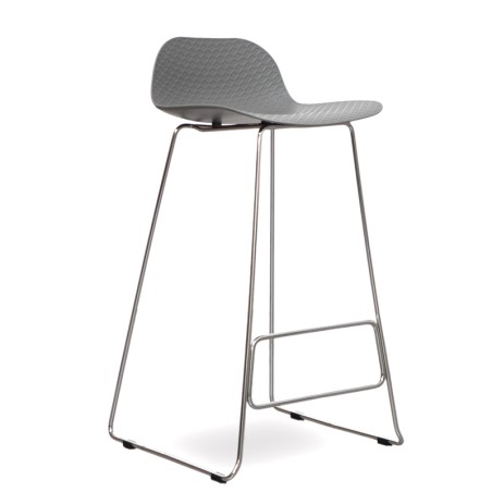 Taburete Nut Gris para Mesas Altas de Mobel Línea - Montiel