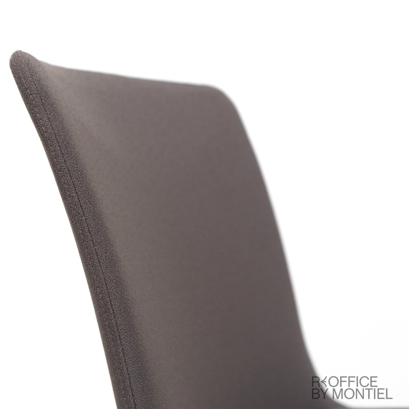 Taburete Alto con Respaldo Glove de Forma 5 - Montiel