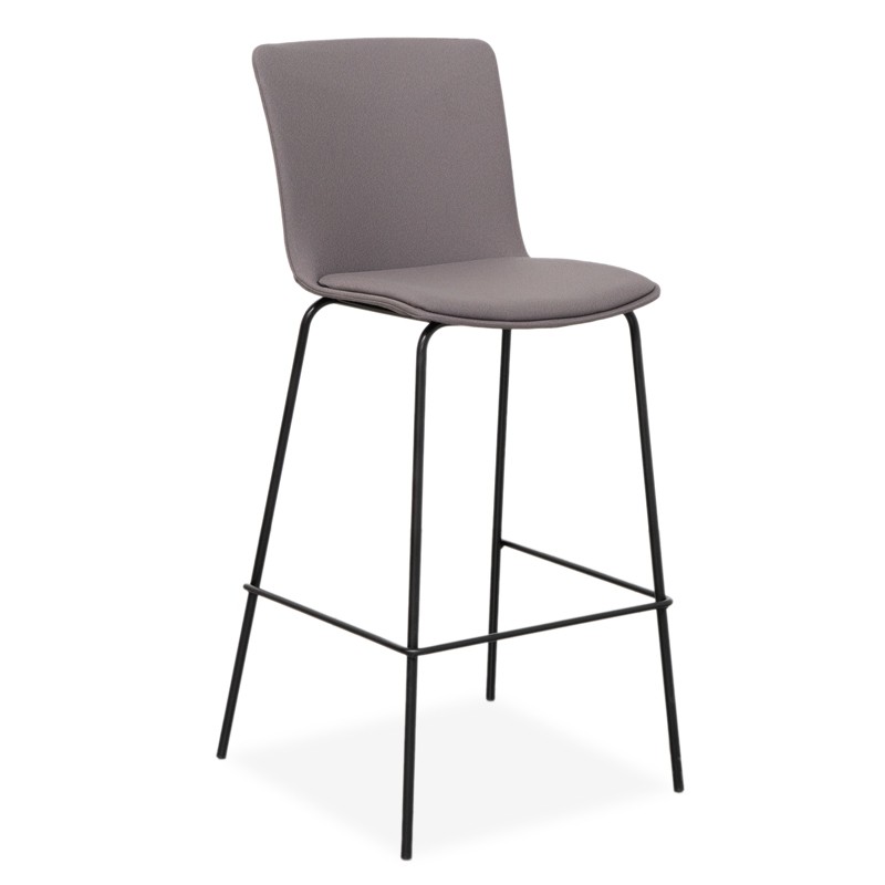 Taburete Alto con Respaldo Glove de Forma 5 - Montiel