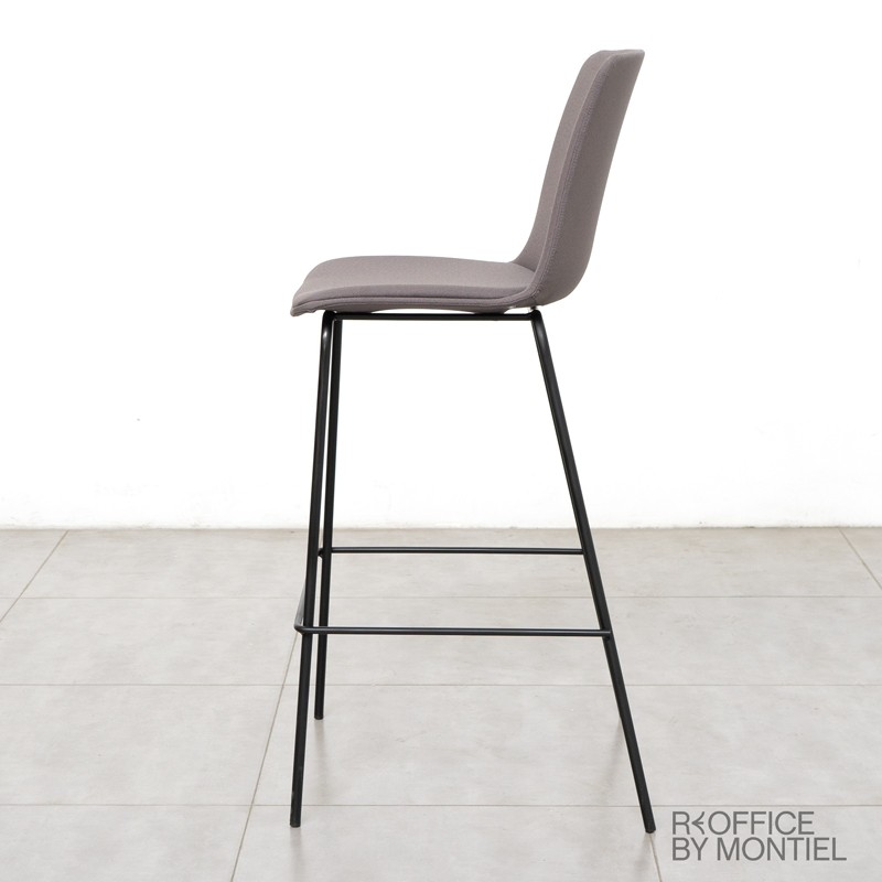 Taburete Alto con Respaldo Glove de Forma 5 - Montiel