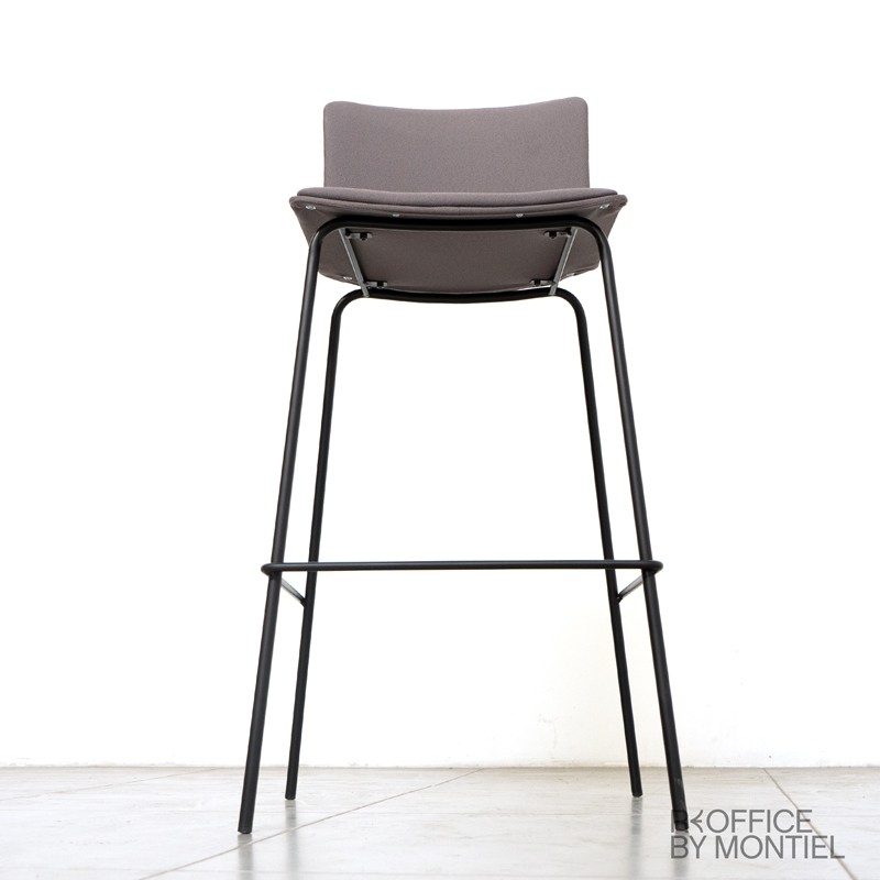 Taburete Alto con Respaldo Glove de Forma 5 - Montiel