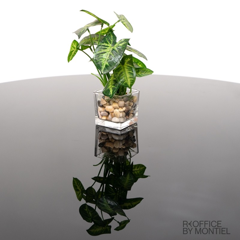 Mesa Redonda Reuniones Cristal Arkitek de Actiu - Montiel