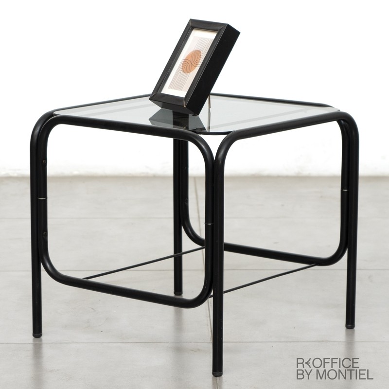 Mesa Auxiliar de Cristal para sala de espera - Montiel