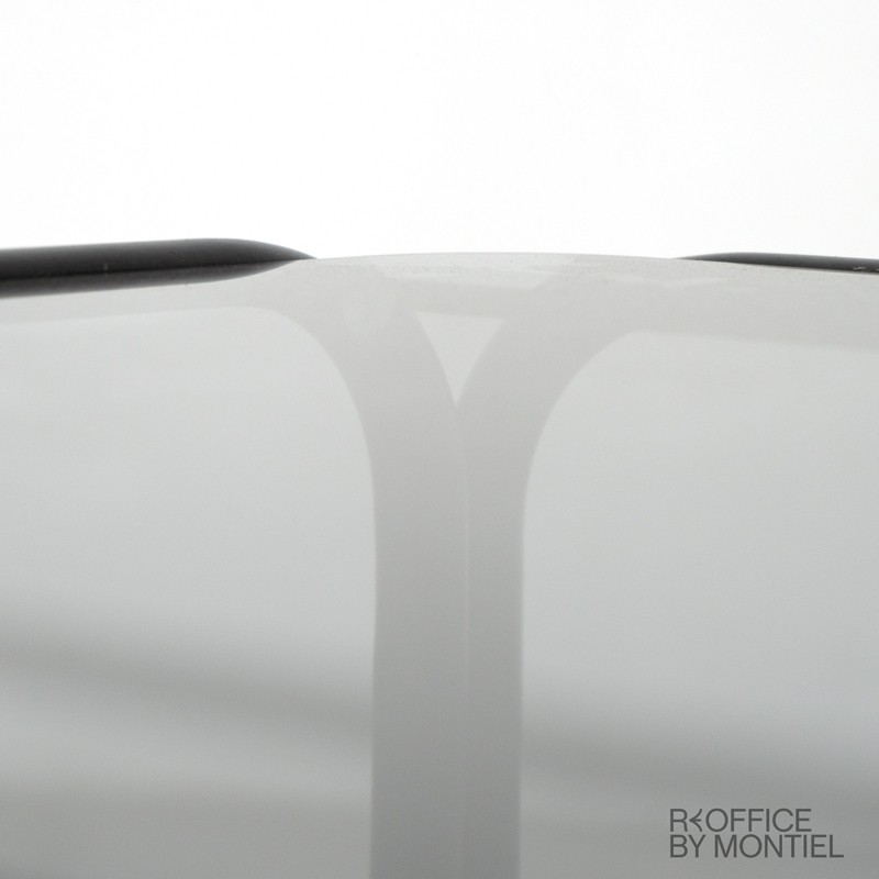 Mesa Auxiliar de Cristal para sala de espera - Montiel