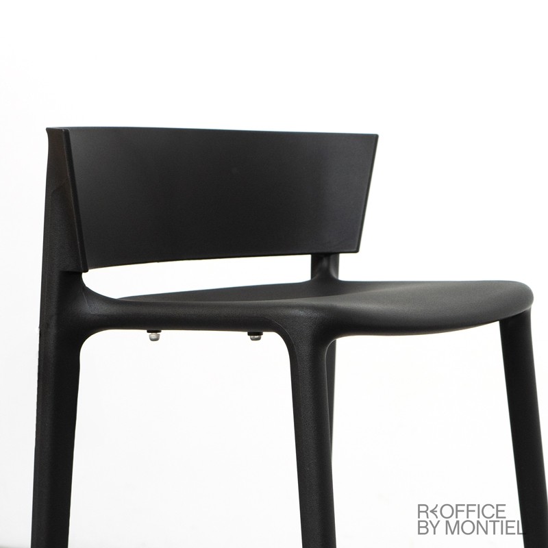 Taburete Alto con Respaldo África de Vondom - Montiel