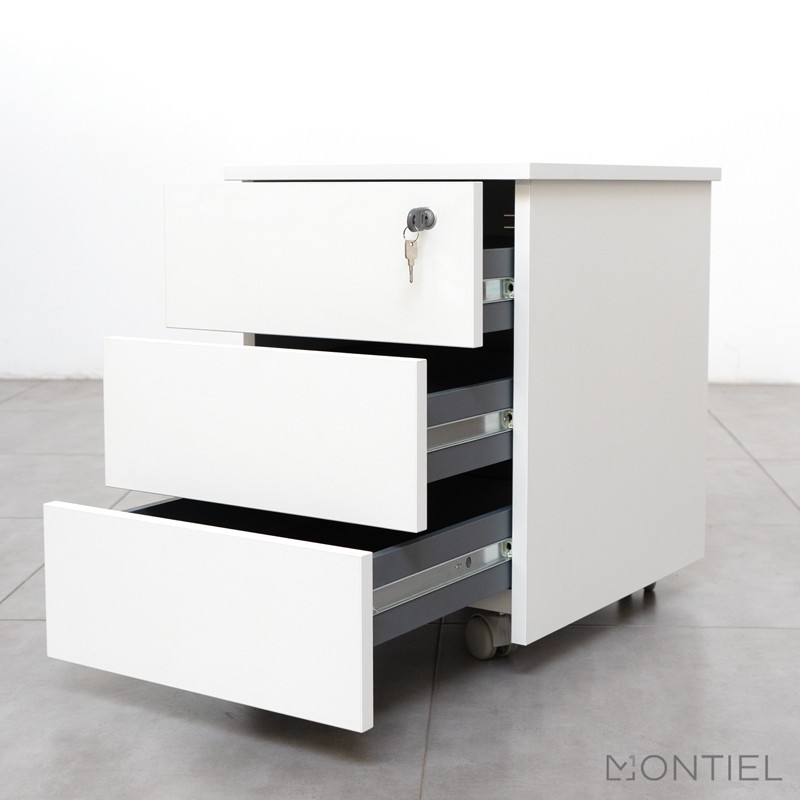 Cajonera Oficina Metálica con Llave de Forma 5 - Montiel