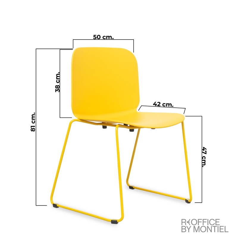 Silla Confidente sin brazos Vent de Ofita - Reoffice