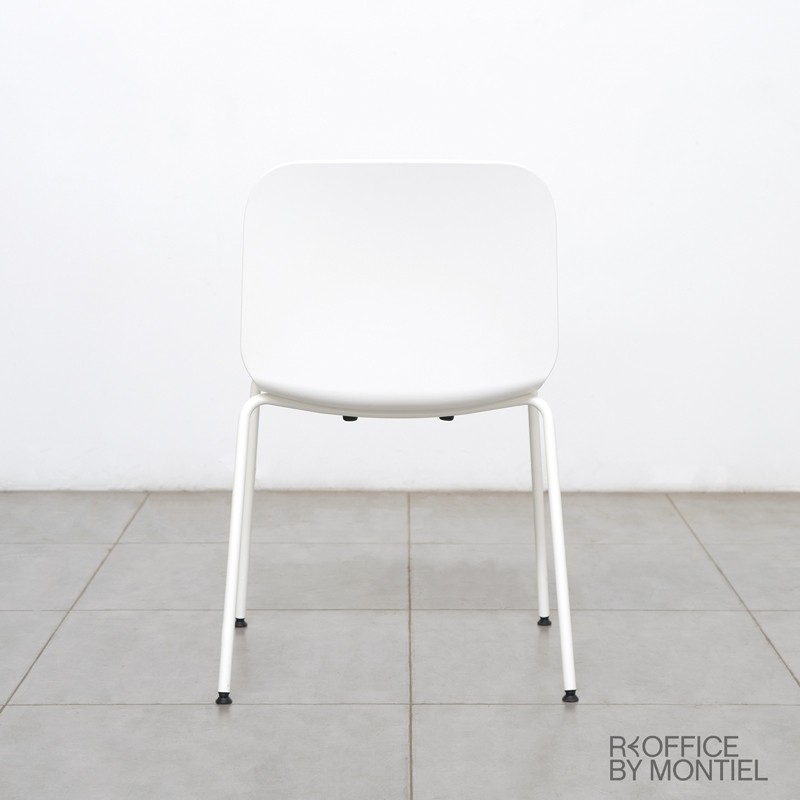 Silla Confidente Blanca Sin Brazos Vent de Ofita - Reoffice
