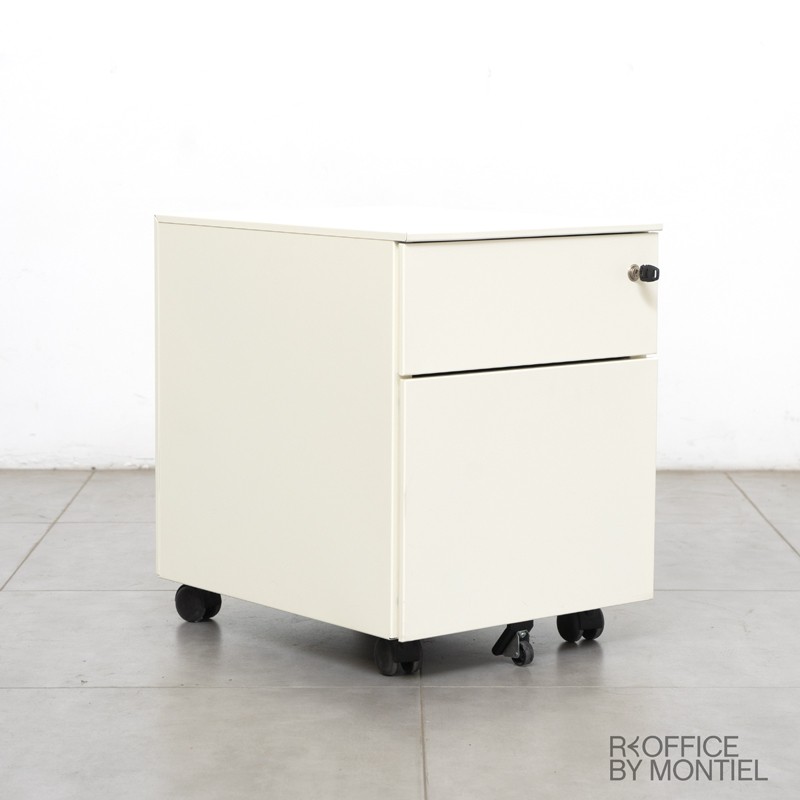 Cajonera con Ruedas Blanca para Oficina de Gapsa