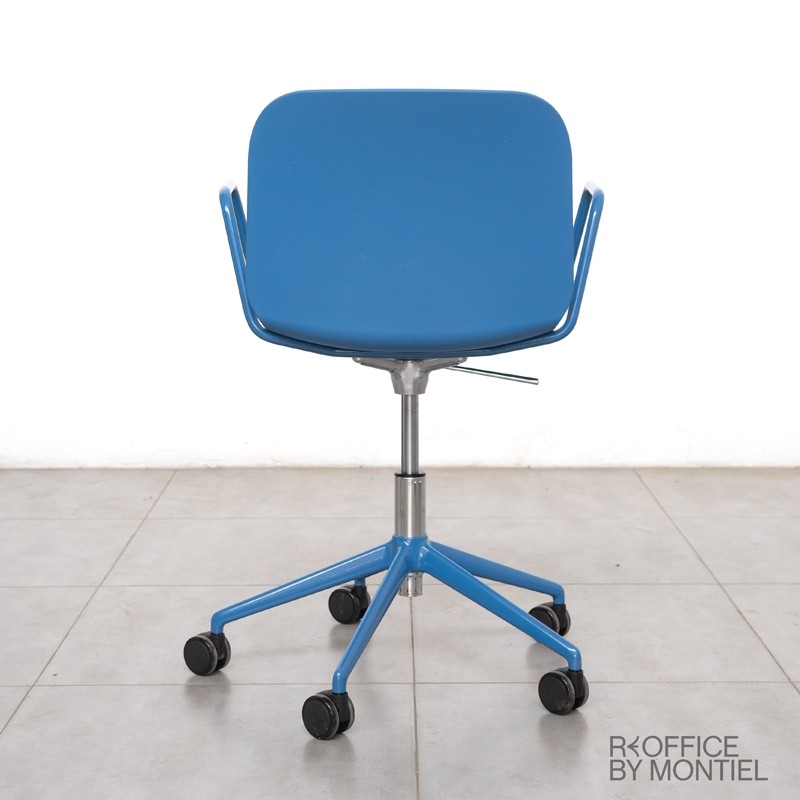 Silla Confidente Giratoria Azul Vent de Ofita - Reoffice