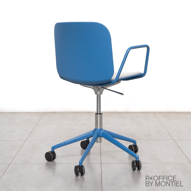 Silla Confidente Giratoria Azul Vent de Ofita - Reoffice