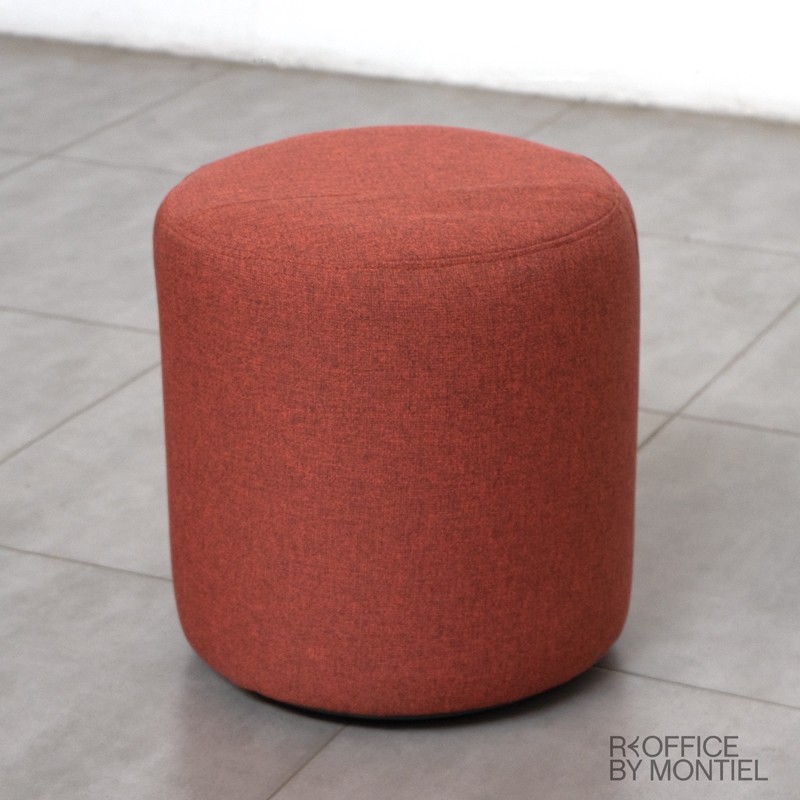 Asiento Puf rojo Forthink de Ofita - Reoffice