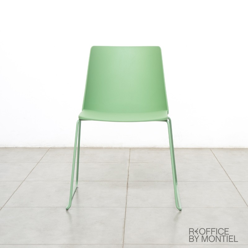 Silla Escritorio sin ruedas verde Virgo de Ofita - Reoffice