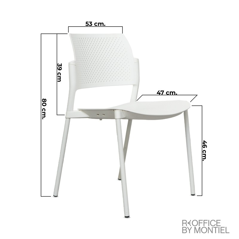 Silla Confidente sin brazos de Ofita - Reoffice