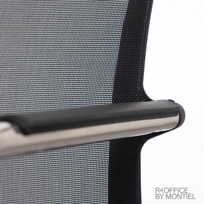 Silla confidente malla Light Lux de Delaoliva  - Reoffice