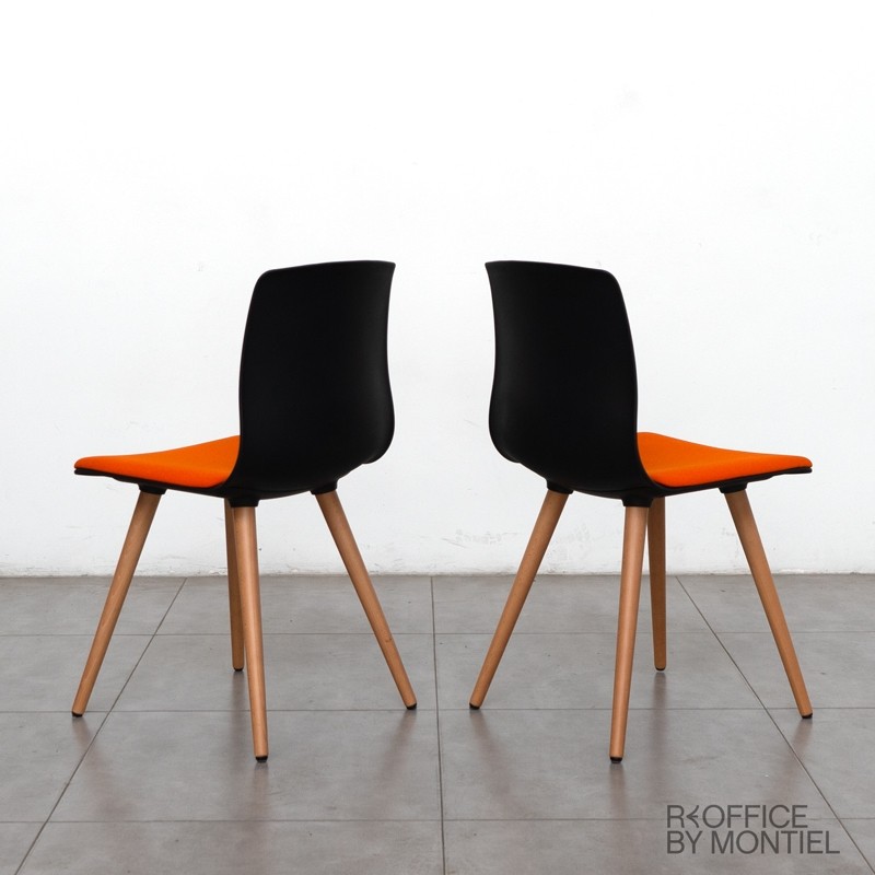 Silla patas Madera para Salas de Espera Noom 50 de Actiu