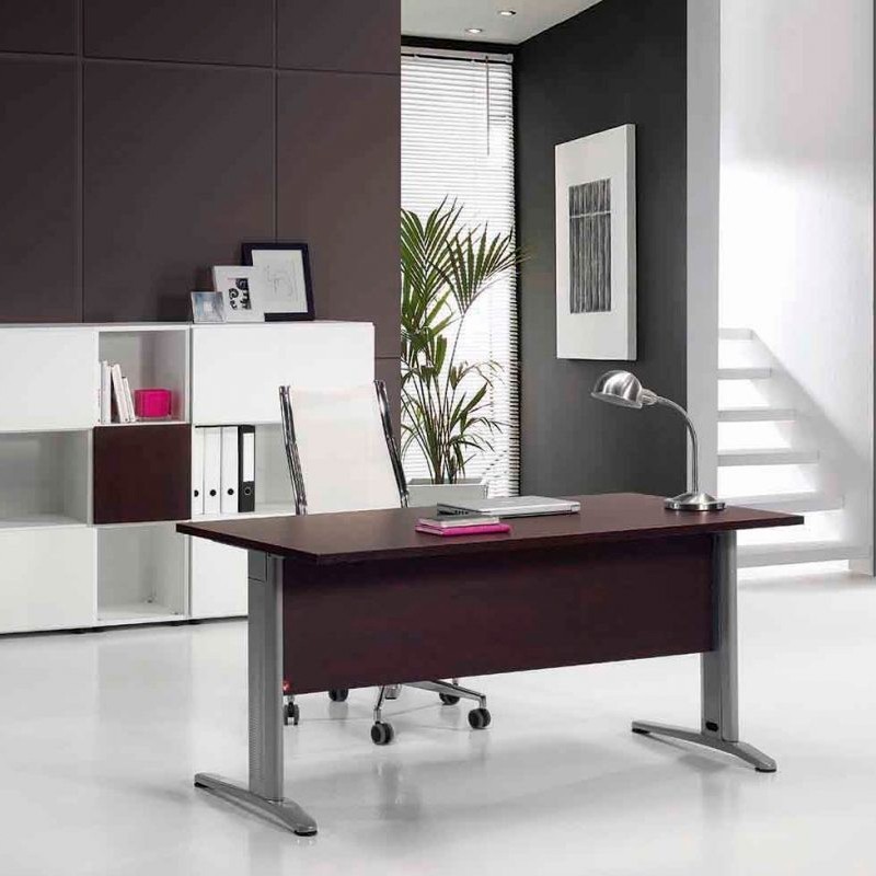 Escritorio Madera recto o esquinero ZH de Herpesa