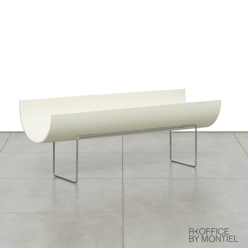 Revistero Blanco de Madera de Viccarbe - Reoffice