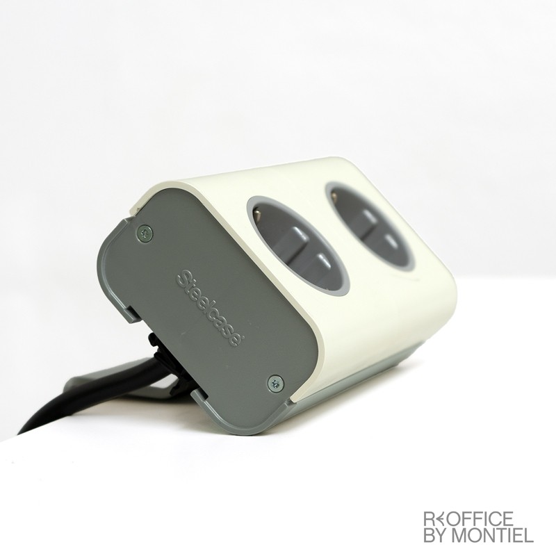 Regleta 2 enchufes para Oficinas de Steelcase - Reoffice