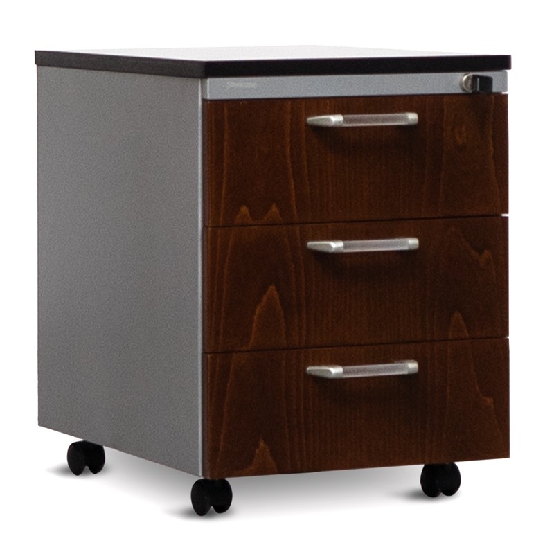 Cajonera con Llave y 3 cajones de Steelcase - Reoffice