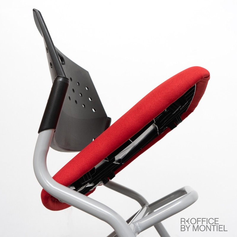 Silla Confidente con ruedas para Escritorio MM1553 de Montiel