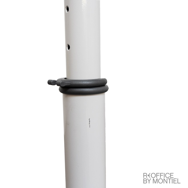 Mesa Auxiliar con Ruedas Blanca MTFT de Systemtronic