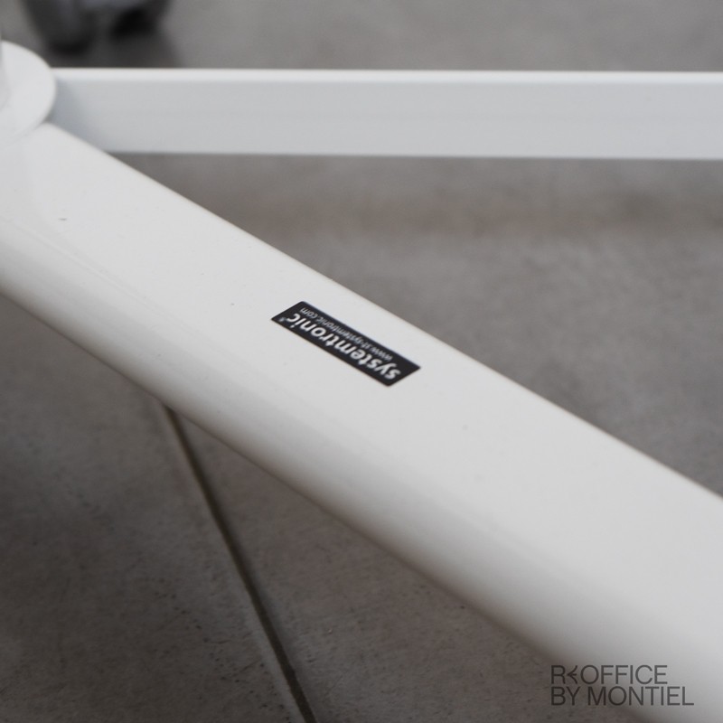 Mesa Auxiliar con Ruedas Blanca MTFT de Systemtronic