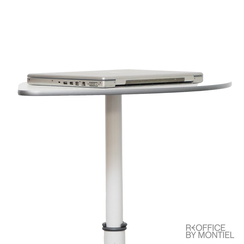 Mesa Auxiliar con Ruedas Blanca MTFT de Systemtronic