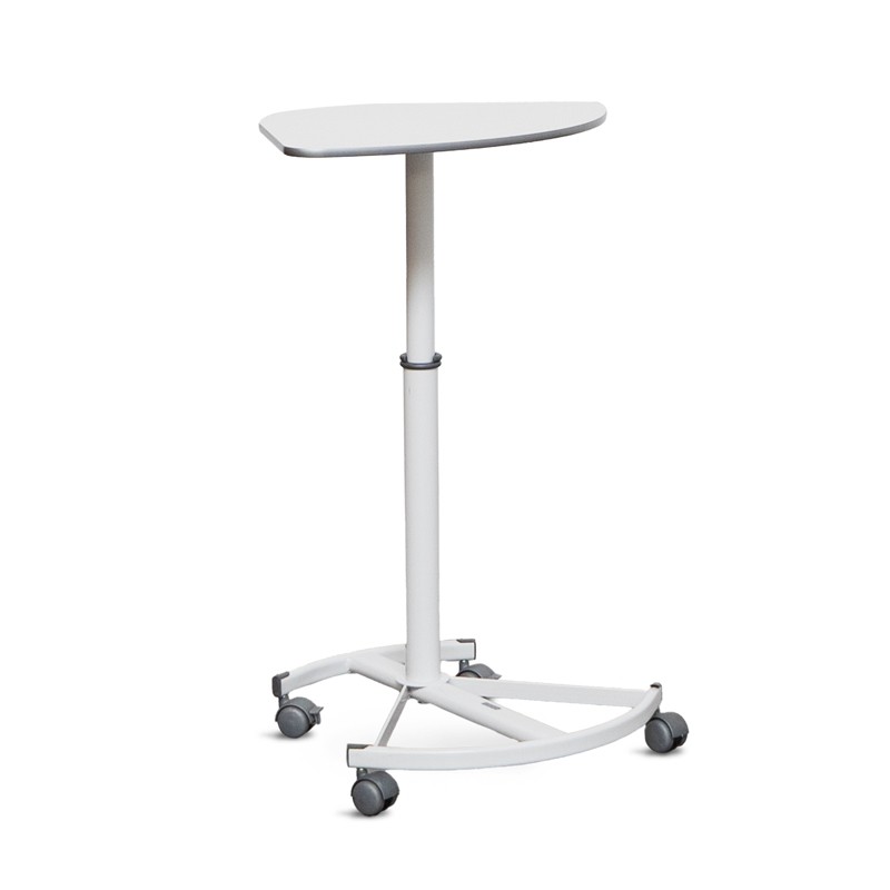 Mesa Auxiliar con Ruedas Blanca MTFT de Systemtronic