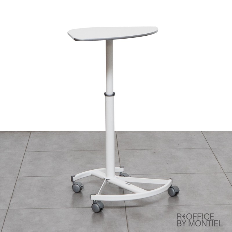 Mesa Auxiliar con Ruedas Blanca MTFT de Systemtronic