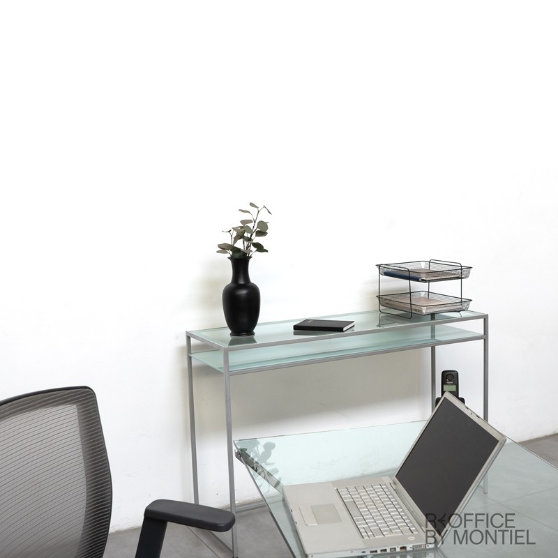 Mesa alta estrecha de cristal MM1567 - Montiel