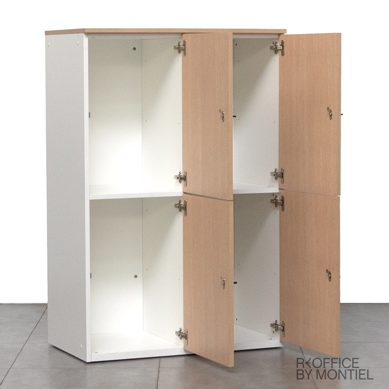 Taquilla 4 Puertas Madera  Oficina Campus de Forma 5 - Reoffice