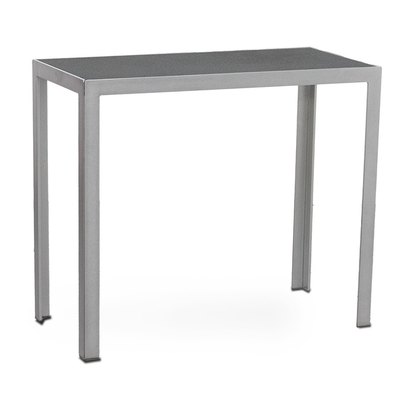 Mesa Alta Auxiliar Negra 105x90 cm MM1570 - Montiel