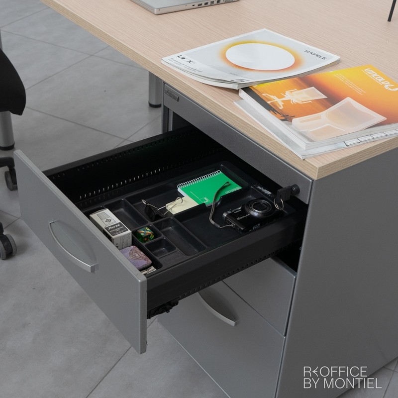 Escritorio con Cajones de Madera de Kemen - Reoffice