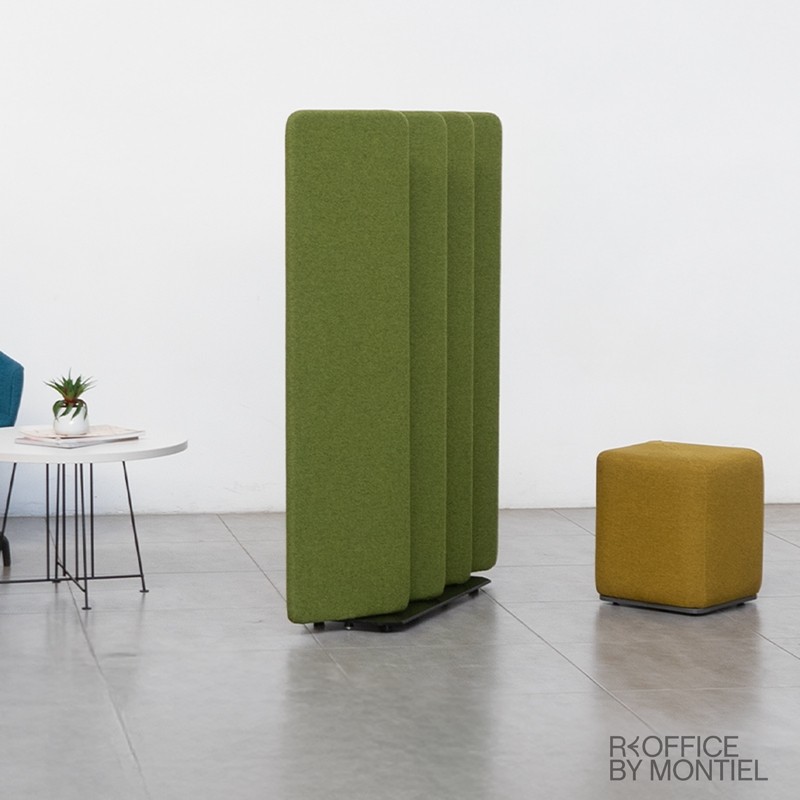 Biombo Oficina Tapizado 141x115 cm. Flip de Ofita - Montiel