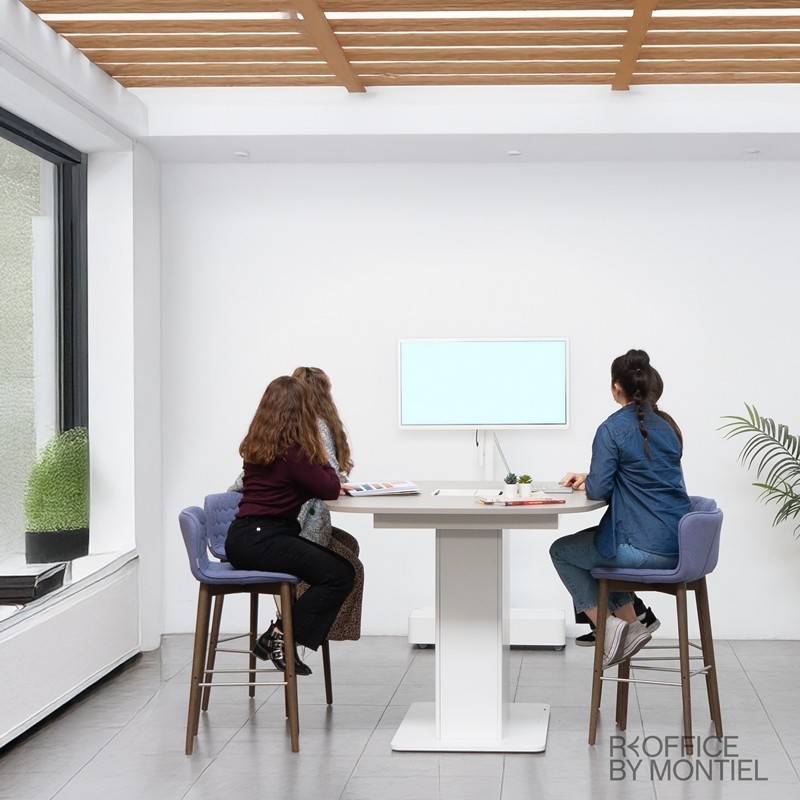 Soporte con ruedas para televisión de Ofita - Reoffice