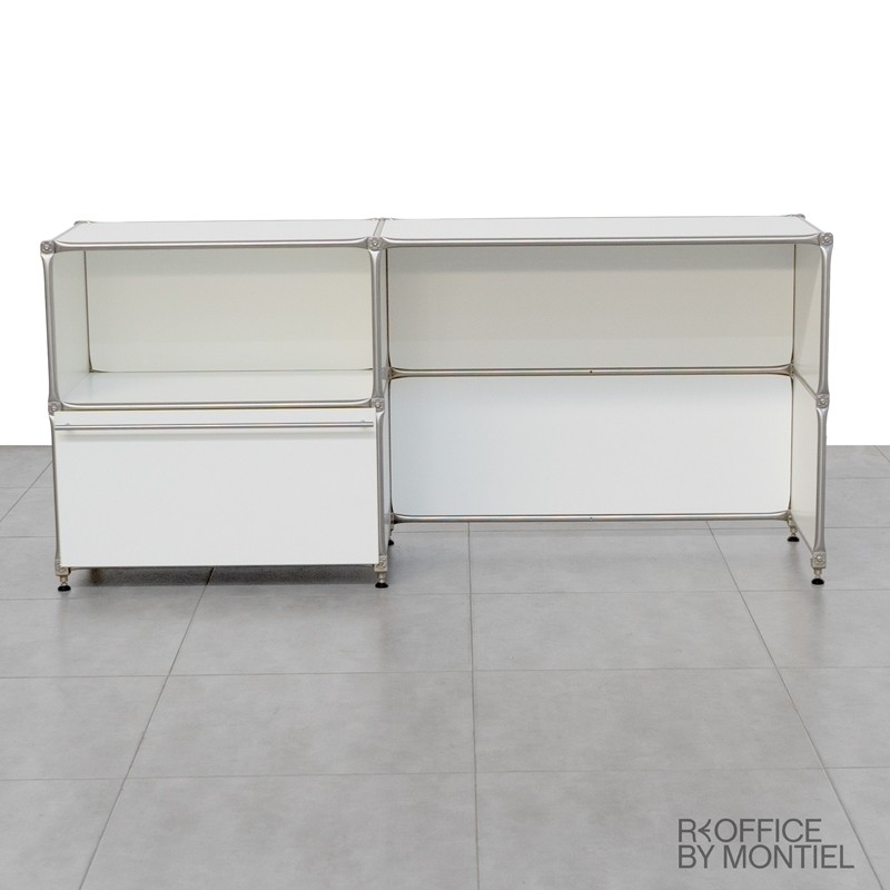 Escritorio Pequeño Blanco con archivador MM1592 - Montiel