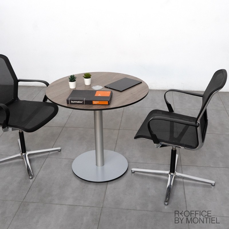 Mesa redonda reuniones fenólico ø80 cm de Bene - Reoffice
