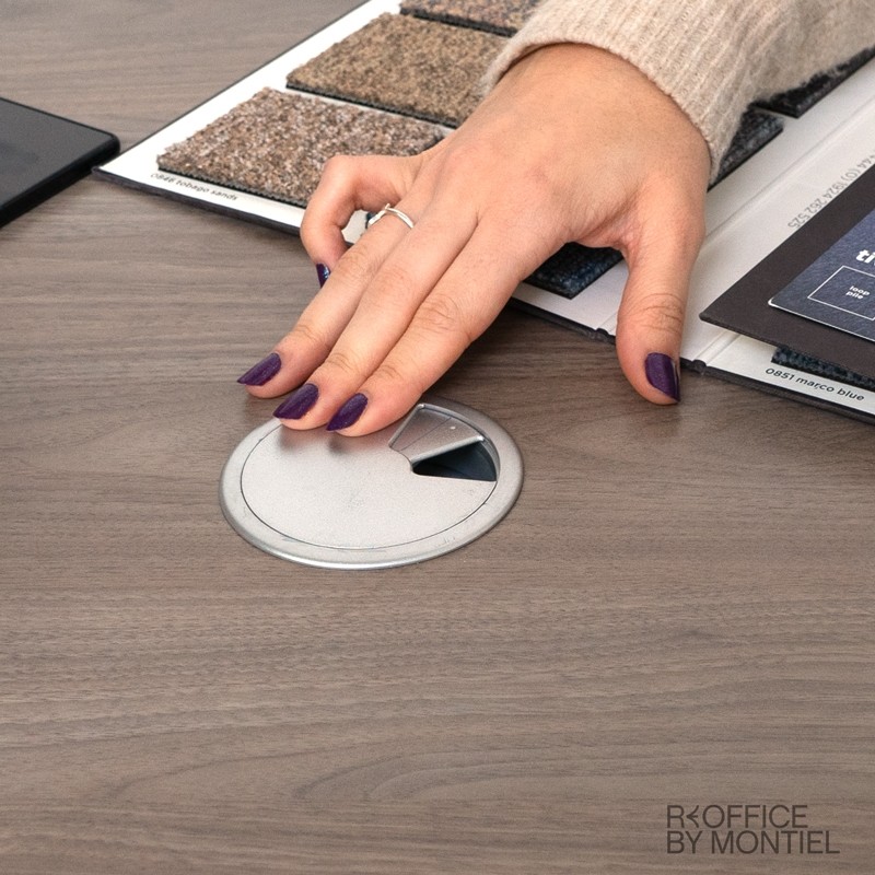 Mesa redonda reuniones fenólico ø80 cm de Bene - Reoffice