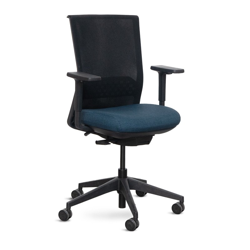 ▷ Silla Ergonómica Malla Negra Stay de Actiu - Montiel