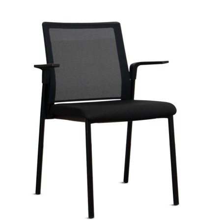 Silla Confidente Malla Plural de Forma 5 - Reoffice