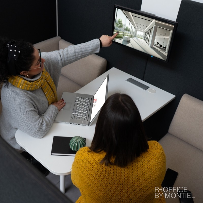 Cabina fonoabsorbente para reuniones Lets Talk de Ofita - Reoffice