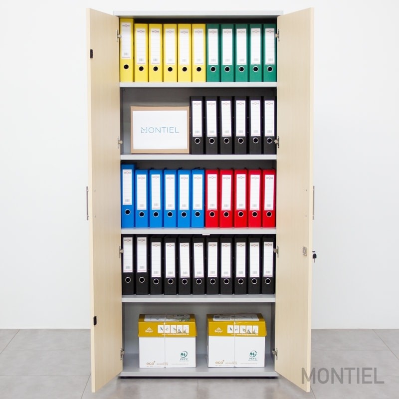 Armario de Madera Alto con Llave de Kunna - Montiel