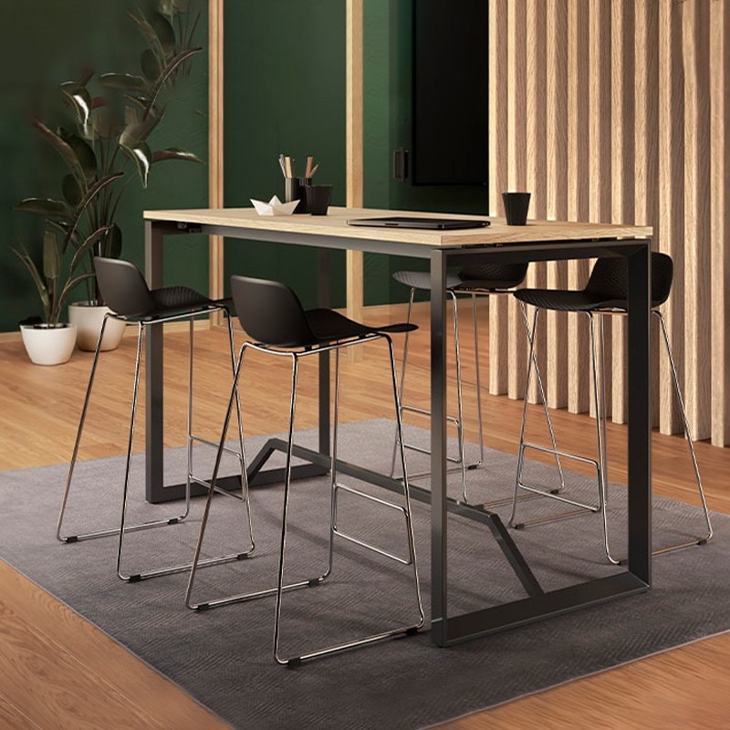 Mesa Alta Madera Oficina Star de Mobel Línea - Montiel