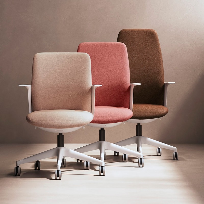 Silla Escritorio Giratoria Levita de Mobel Línea - Montiel