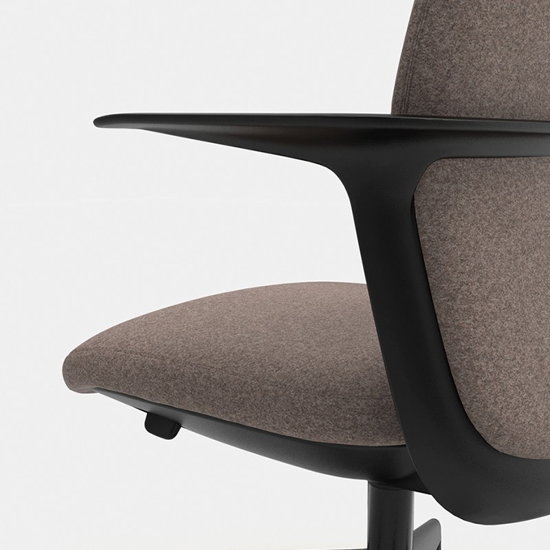 Silla Escritorio Giratoria Levita de Mobel Línea - Montiel